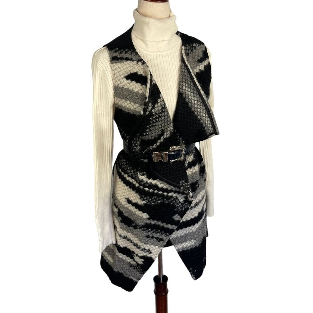 Anthropologie Guest Editor Southwest Blanket Vest Women's Small